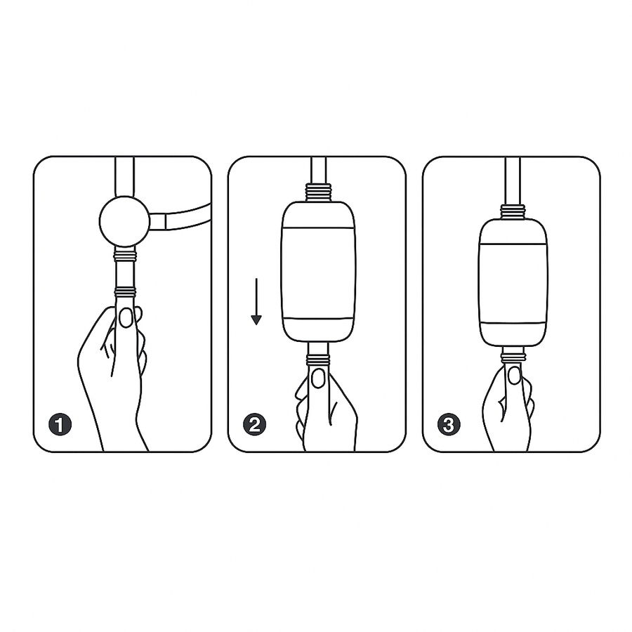 Inline Shower Filter